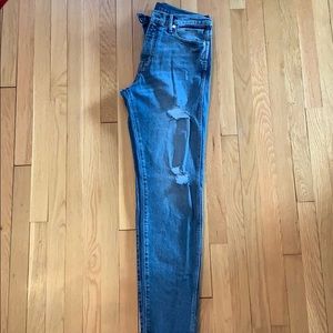 GAP denim Distressed Jeans - 31 TALL